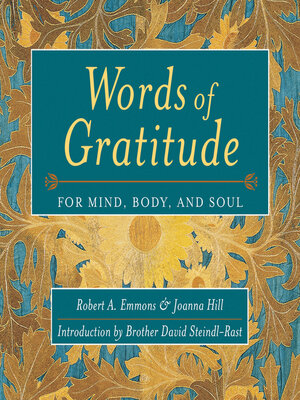 cover image of Words of Gratitude
